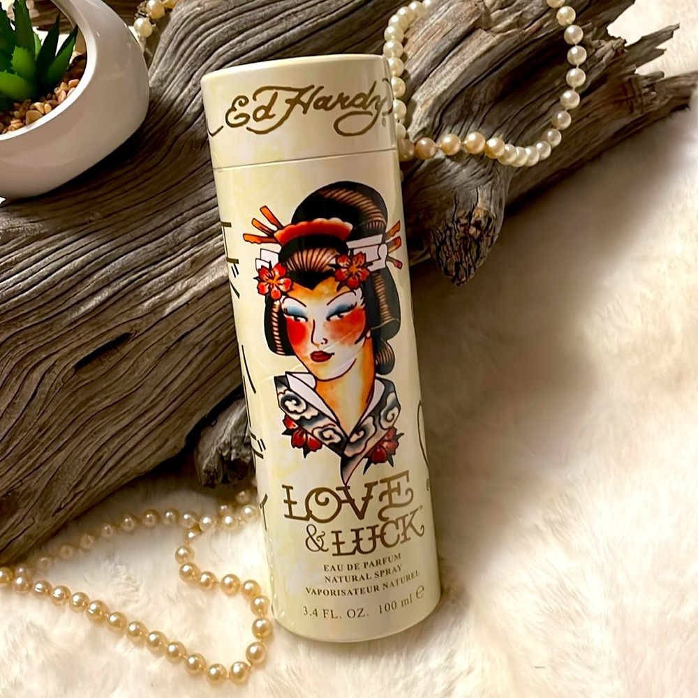 🧧Ed Hardy® Deliciously Sent Perfume Bottle 🥠LOVE & LUCK🥠